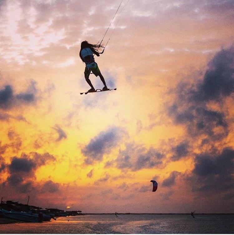 Sun Wind Beach Kalpitiya Kite Resort Exteriör bild